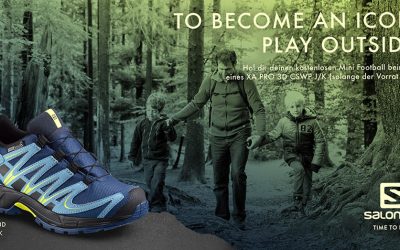 Sport Matt Aktion Neuer Salomon Kinderschuh